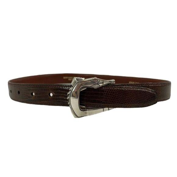 Barry Kieselstein-Cord Silver Alligator Buckle - Picture 2 of 15